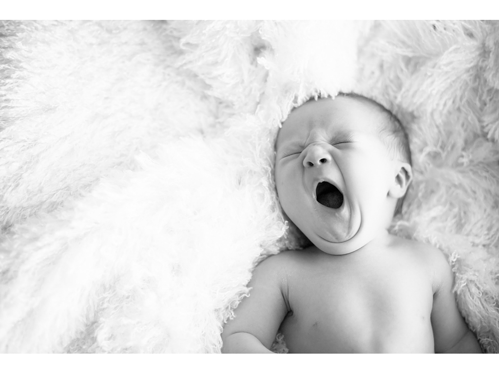 The. Most. Adorable. Yawner. EVER.